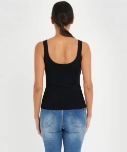 Forcast Tori Ribbed Knit Tank Top Black -Deals The Style Setters Store http3A2F2Fstatic.theiconic.com .au2Fp2Fforcast 2938 6782141 3