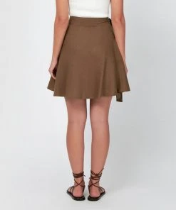 Forcast Adina Ruffle Wrap Mini Skirt Latte -Deals The Style Setters Store http3A2F2Fstatic.theiconic.com .au2Fp2Fforcast 3106 5401051 5