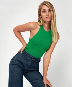 Forcast Skye Halter Neck Knit Top Bright Green -Deals The Style Setters Store http3A2F2Fstatic.theiconic.com .au2Fp2Fforcast 3251 6719841 5
