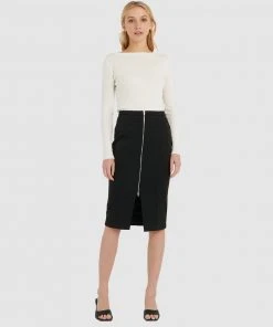 Forcast Mila Pencil Skirt Black -Deals The Style Setters Store http3A2F2Fstatic.theiconic.com .au2Fp2Fforcast 3446 1523521 4