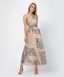 Forcast Yolanda halter Neck Tie Waist Dress Multi -Deals The Style Setters Store http3A2F2Fstatic.theiconic.com .au2Fp2Fforcast 3558 1878051 5