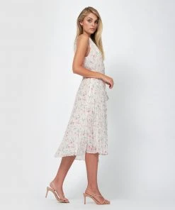 Forcast Elizabeth Tie Pleated Dress Cosmic Latte -Deals The Style Setters Store http3A2F2Fstatic.theiconic.com .au2Fp2Fforcast 3633 7878051 3