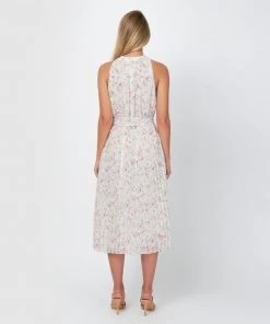 Forcast Elizabeth Tie Pleated Dress Cosmic Latte -Deals The Style Setters Store http3A2F2Fstatic.theiconic.com .au2Fp2Fforcast 3635 7878051 4