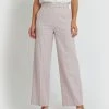 Forcast Katarina Pinstripe Pants Dusty Pink