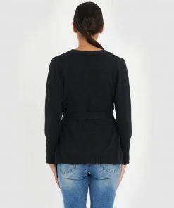 Forcast Jane Tie Waist Cardigan Black -Deals The Style Setters Store http3A2F2Fstatic.theiconic.com .au2Fp2Fforcast 3829 2969131 3