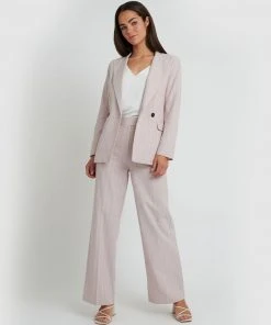 Forcast Katarina Pinstripe Pants Dusty Pink -Deals The Style Setters Store http3A2F2Fstatic.theiconic.com .au2Fp2Fforcast 3835 7799441 6