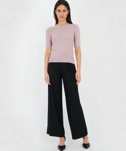 Forcast Marie Puff Sleeve Knit Top Mauve -Deals The Style Setters Store http3A2F2Fstatic.theiconic.com .au2Fp2Fforcast 4221 5818141 5