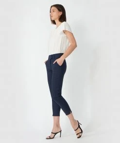 Forcast Josie Cropped Notch Pants Navy -Deals The Style Setters Store http3A2F2Fstatic.theiconic.com .au2Fp2Fforcast 4499 2369121 3