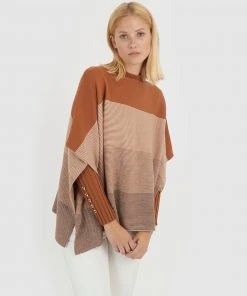 Forcast Hudson Stripe Knit Poncho Multi -Deals The Style Setters Store http3A2F2Fstatic.theiconic.com .au2Fp2Fforcast 4504 1647921 2