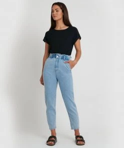 Forcast Tyler Round Neck Blouse Black -Deals The Style Setters Store http3A2F2Fstatic.theiconic.com .au2Fp2Fforcast 4504 5668241 5