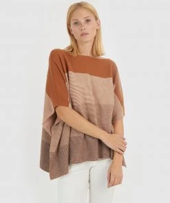 Forcast Hudson Stripe Knit Poncho Multi -Deals The Style Setters Store http3A2F2Fstatic.theiconic.com .au2Fp2Fforcast 4513 1647921 6