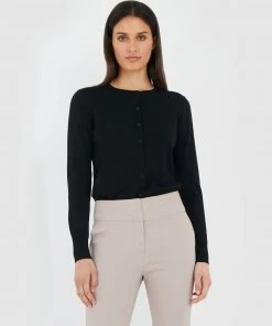 Forcast Joyce Knit Cardigan Black