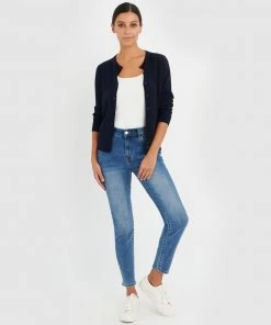 Forcast Joyce Knit Cardigan Navy -Deals The Style Setters Store http3A2F2Fstatic.theiconic.com .au2Fp2Fforcast 4684 7990331 5