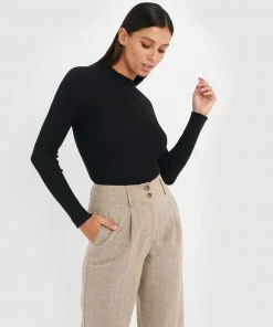Forcast Ember Mock Neck Sweater Black -Deals The Style Setters Store http3A2F2Fstatic.theiconic.com .au2Fp2Fforcast 4735 3869131 2