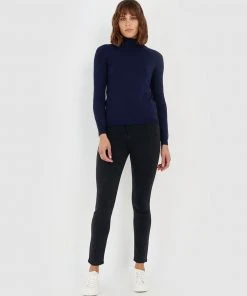 Forcast Clarisse Turtleneck Sweater Navy -Deals The Style Setters Store http3A2F2Fstatic.theiconic.com .au2Fp2Fforcast 4795 0501921 5
