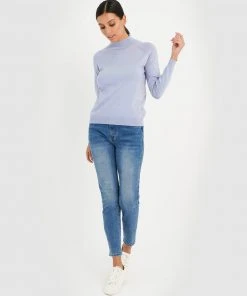 Forcast Maneh Mock Neck Knit Zen Blue -Deals The Style Setters Store http3A2F2Fstatic.theiconic.com .au2Fp2Fforcast 4847 6411131 5