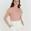 Forcast Leslie Knit Top Blush