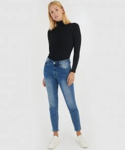 Forcast Samina Ribbed Turtleneck Sweater Black -Deals The Style Setters Store http3A2F2Fstatic.theiconic.com .au2Fp2Fforcast 5100 0794901 4