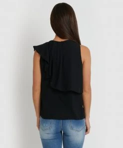 Forcast Rosalyn Ruffle Neck Blouse Black -Deals The Style Setters Store http3A2F2Fstatic.theiconic.com .au2Fp2Fforcast 5111 9115341 3