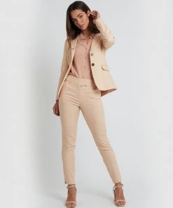 Forcast Lauren Single Breasted Jacket Nude -Deals The Style Setters Store http3A2F2Fstatic.theiconic.com .au2Fp2Fforcast 5169 0768241 4