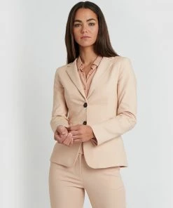 Forcast Lauren Single Breasted Jacket Nude -Deals The Style Setters Store http3A2F2Fstatic.theiconic.com .au2Fp2Fforcast 5176 0768241 5