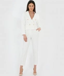 Forcast Sasha Double Breasted Jacket Ivory -Deals The Style Setters Store http3A2F2Fstatic.theiconic.com .au2Fp2Fforcast 5314 8718141 5