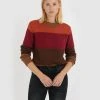 Forcast Angie Multi Stripe Sweater