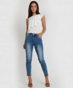 Forcast Rosalyn Ruffle Neck Blouse Ivory -Deals The Style Setters Store http3A2F2Fstatic.theiconic.com .au2Fp2Fforcast 5403 1215341 4