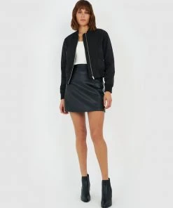 Forcast Devina Bomber Jacket Black -Deals The Style Setters Store http3A2F2Fstatic.theiconic.com .au2Fp2Fforcast 5407 5517431 4