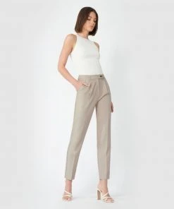 Forcast Taya High Waist Slim Pants Almond -Deals The Style Setters Store http3A2F2Fstatic.theiconic.com .au2Fp2Fforcast 5647 2097351 3