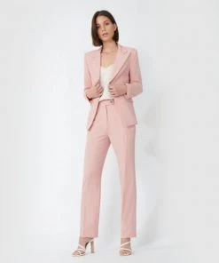 Forcast Adaline Single Breasted Blazer Dusty Pink -Deals The Style Setters Store http3A2F2Fstatic.theiconic.com .au2Fp2Fforcast 5788 1665351 3