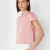 Forcast Lena Frilled Collar Shirt Pink