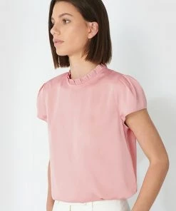 Forcast Lena Frilled Collar Shirt Pink -Deals The Style Setters Store http3A2F2Fstatic.theiconic.com .au2Fp2Fforcast 5816 9054351 5