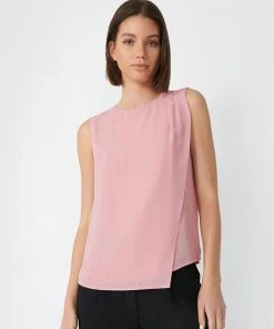 Forcast Leona Split Front Blouse Blush -Deals The Style Setters Store http3A2F2Fstatic.theiconic.com .au2Fp2Fforcast 5829 0554351 4