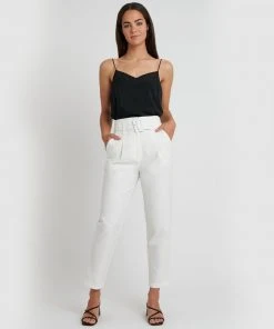 Forcast Lucille Highwaist Belted Pants Ivory -Deals The Style Setters Store http3A2F2Fstatic.theiconic.com .au2Fp2Fforcast 5837 2265441 4