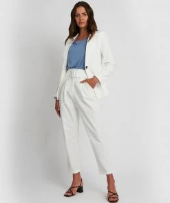 Forcast Lucille Highwaist Belted Pants Ivory -Deals The Style Setters Store http3A2F2Fstatic.theiconic.com .au2Fp2Fforcast 5840 2265441 5