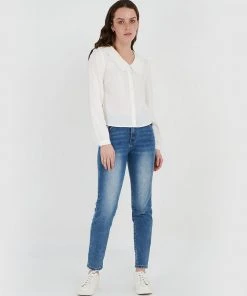 Forcast Beatrice Collar Detail Blouse Ivory -Deals The Style Setters Store http3A2F2Fstatic.theiconic.com .au2Fp2Fforcast 5933 2213341 7