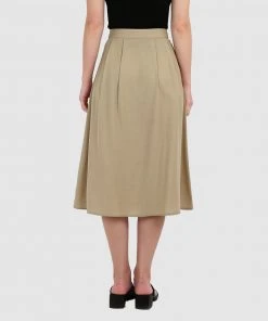 Forcast Megan Button-Up Skirt Safari -Deals The Style Setters Store http3A2F2Fstatic.theiconic.com .au2Fp2Fforcast 5956 8688421 3
