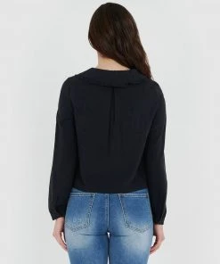 Forcast Beatrice Collar Detail Blouse Black -Deals The Style Setters Store http3A2F2Fstatic.theiconic.com .au2Fp2Fforcast 6105 5047241 3