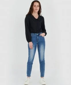 Forcast Beatrice Collar Detail Blouse Black -Deals The Style Setters Store http3A2F2Fstatic.theiconic.com .au2Fp2Fforcast 6108 5047241 4