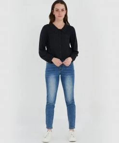 Forcast Beatrice Collar Detail Blouse Black -Deals The Style Setters Store http3A2F2Fstatic.theiconic.com .au2Fp2Fforcast 6110 5047241 5