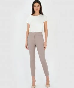 Forcast Myah Double Waistband Pants Dark Beige -Deals The Style Setters Store http3A2F2Fstatic.theiconic.com .au2Fp2Fforcast 6397 7523631 4