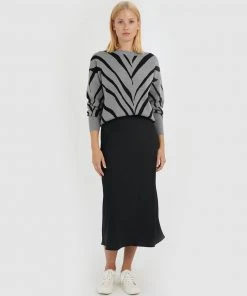 Forcast Abby Zebra Knit Sweater Grey -Deals The Style Setters Store http3A2F2Fstatic.theiconic.com .au2Fp2Fforcast 6459 1547921 4