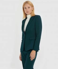 Forcast Nikita Double Breasted Blazer Dark Green -Deals The Style Setters Store http3A2F2Fstatic.theiconic.com .au2Fp2Fforcast 6471 0914921 2