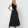Forcast London Maxi Skirt Black