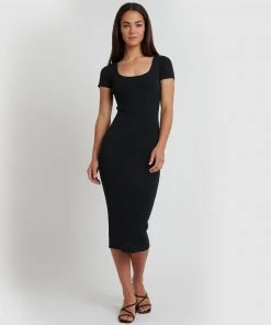Forcast Jaylene Reversible Knit Dress Black -Deals The Style Setters Store http3A2F2Fstatic.theiconic.com .au2Fp2Fforcast 6595 8174441 5