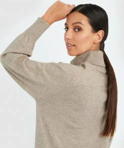 Forcast Kristy Tunic Knit Top Almond -Deals The Style Setters Store http3A2F2Fstatic.theiconic.com .au2Fp2Fforcast 6621 6295231 8