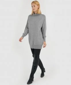 Forcast Kristy Tunic Knit Top Mid Charcoal -Deals The Style Setters Store http3A2F2Fstatic.theiconic.com .au2Fp2Fforcast 6635 8547921 5