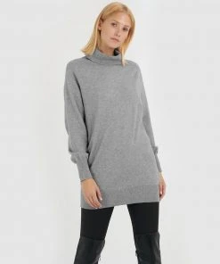 Forcast Kristy Tunic Knit Top Mid Charcoal -Deals The Style Setters Store http3A2F2Fstatic.theiconic.com .au2Fp2Fforcast 6637 8547921 6