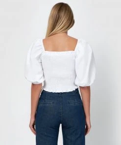 Forcast Serena Shirred Balloon Sleeve Blouse Ivory -Deals The Style Setters Store http3A2F2Fstatic.theiconic.com .au2Fp2Fforcast 6647 3602941 4